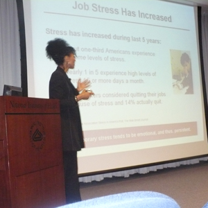 Teresa Kay-Aba Kennedy Presenting at the National Institutes of Health - May 2008