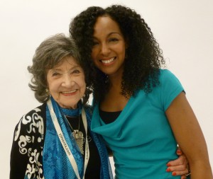 Tao Porchon-Lynch and Dr. Terri Kennedy