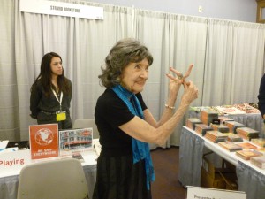 Tao Porchon-Lynch at Yoga Journal NY Conference 2012