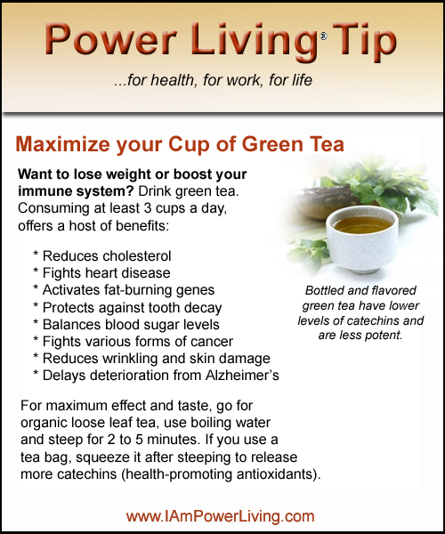 I had 3 cups of green tea every day for a month and this is what happened!