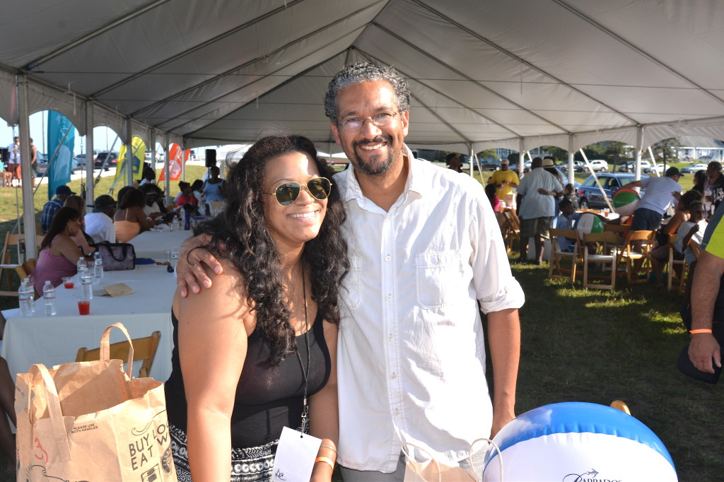 Erika and Norman Hall at Martha's Vineyard Music Festival