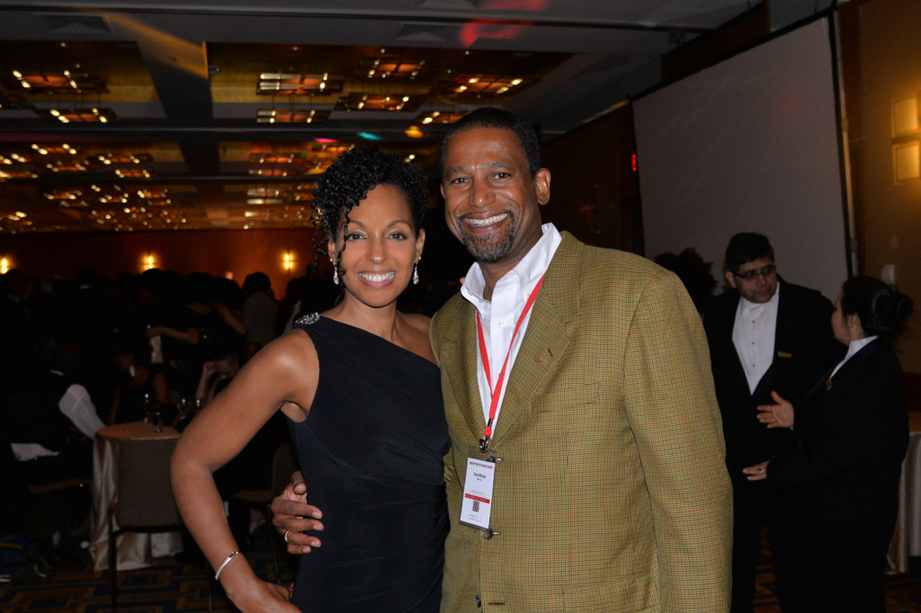 Teresa Kay-Aba Kennedy and Steven Wilkinson at the Harvard Black Alumni Weekend 2014