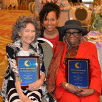 Teresa Kay-Aba Kennedy with Special Tribute Honorees 96-year-old Tao Porchon-Lynch and 95-year-old Nancy E. Fitch at the 31st Annual Women's Hall of Fame in Tarrytown, NY - 03/27/15