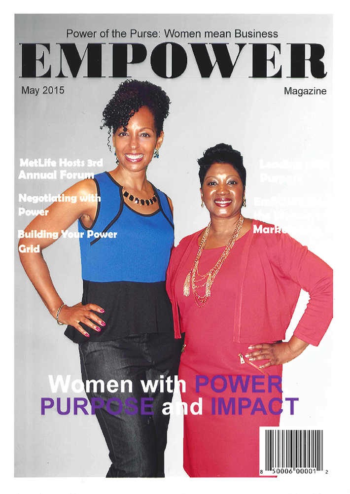 Teresa Kay-Aba Kennedy and Cindy Pace at Met Life's Global Women's Initiative - May 21, 2015