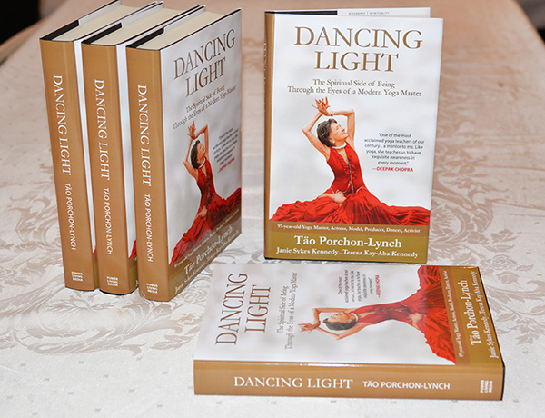 Advance Copies of Dancing Light: The Spiritual Side of Being Through the Eyes of a Modern Yoga Master