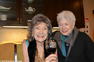 97-year-old yoga master Tao Porchon-Lynch's Spring Party-April 10, 2016