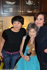 97-year-old yoga master Tao Porchon-Lynch's Spring Party-April 10, 2016