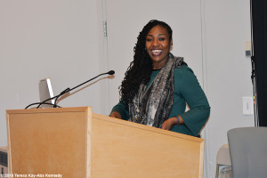 Assistant Dean Tracey Cameron, Wellesley College Harambee House 45th Anniversary-April 9, 2016