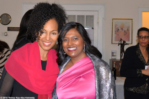 Teresa Kay-Aba Kennedy at Haramabee House at Wellesley College - April 9, 2016