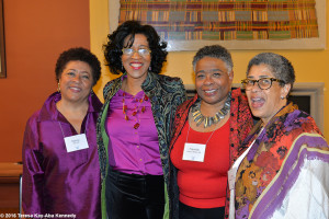 Sonia Robena Banks  with fellow alum, Haramabee House at Wellesley College - April 9, 2016