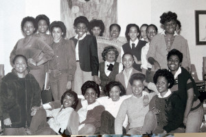 Wellesley College students at Harambee House in days past