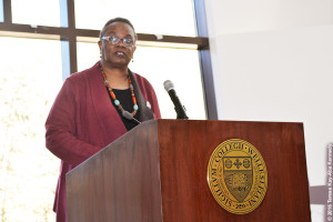 Rev. Renita J. Weems, Wellesley College '76, at Harambee House 45th Anniversary-April 10, 2016