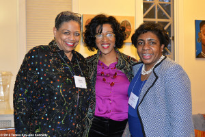 Sonia Robena Banks  with fellow alum, Haramabee House at Wellesley College - April 9, 2016