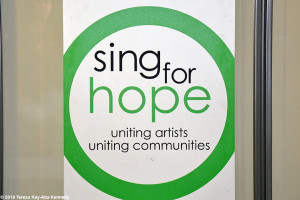 Sing For Hope event - May 25. 2016
