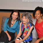 Wendy Diamond, 97-year-old yoga master Tao Porchon-Lynch and Teresa Kay-Aba Kennedy at CORE Club in New York - July 20, 2016